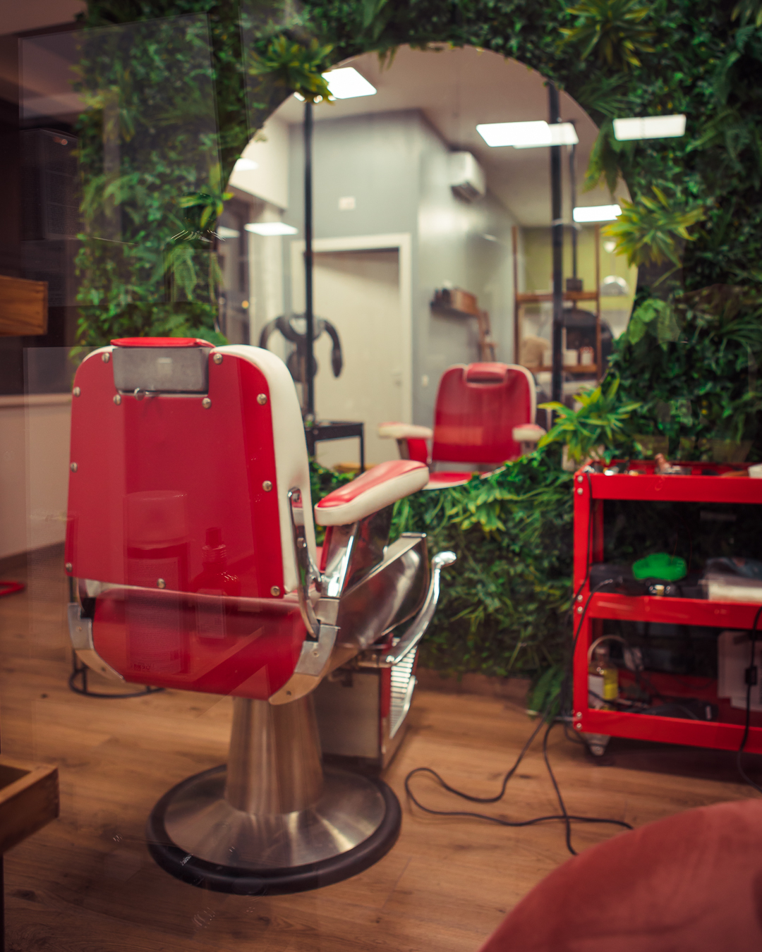 Interno del salone Spazio Zero Parrucchieri in Via Giuseppe Calini 12/A a Legnano